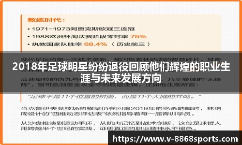 2018年足球明星纷纷退役回顾他们辉煌的职业生涯与未来发展方向
